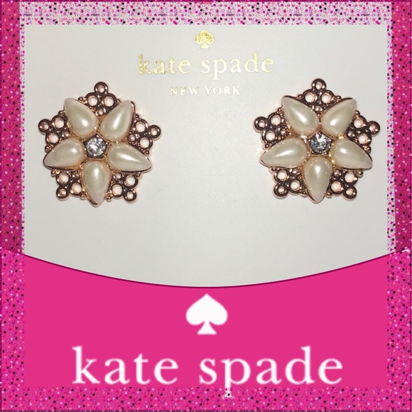 kate spade Jewelry - Take 40% Off Kate Spade ♠️ Chantilly Charm Earrings NWTs